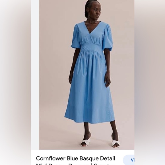 Country Road Dresses & Skirts - Country Road Size 14 Cornflower blue Dress